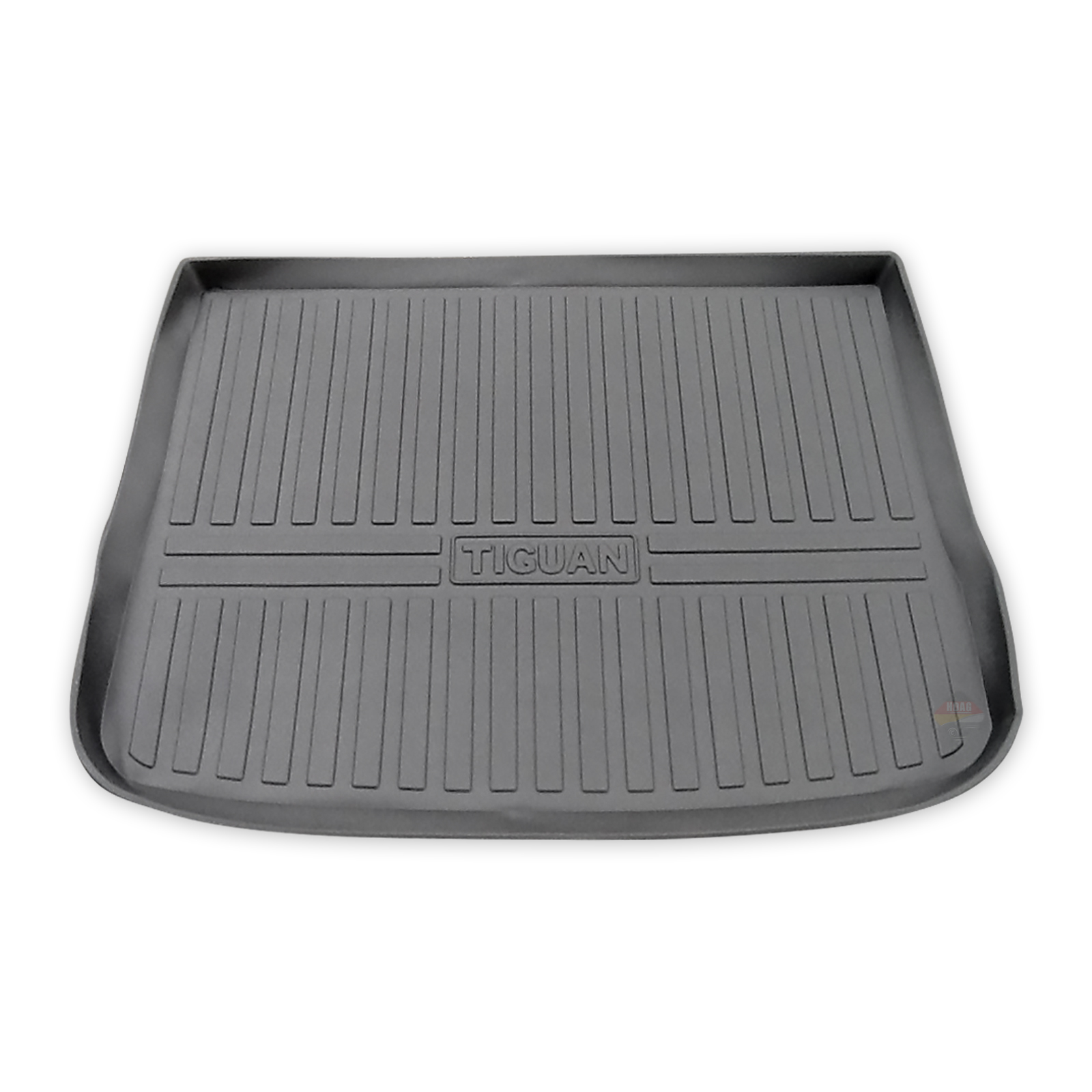 Vw Tiguan 2007>2015 Rubber Boot Mat Liner Tailored Black Protector