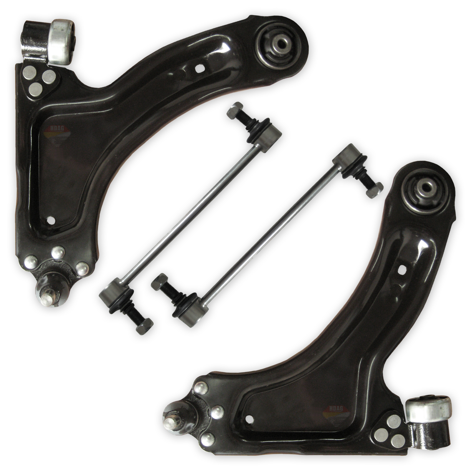 VAUXHALL CORSA C 2000> 06 FRONT 2 SUSPENSION LOWER WISHBONE ARMS BALL