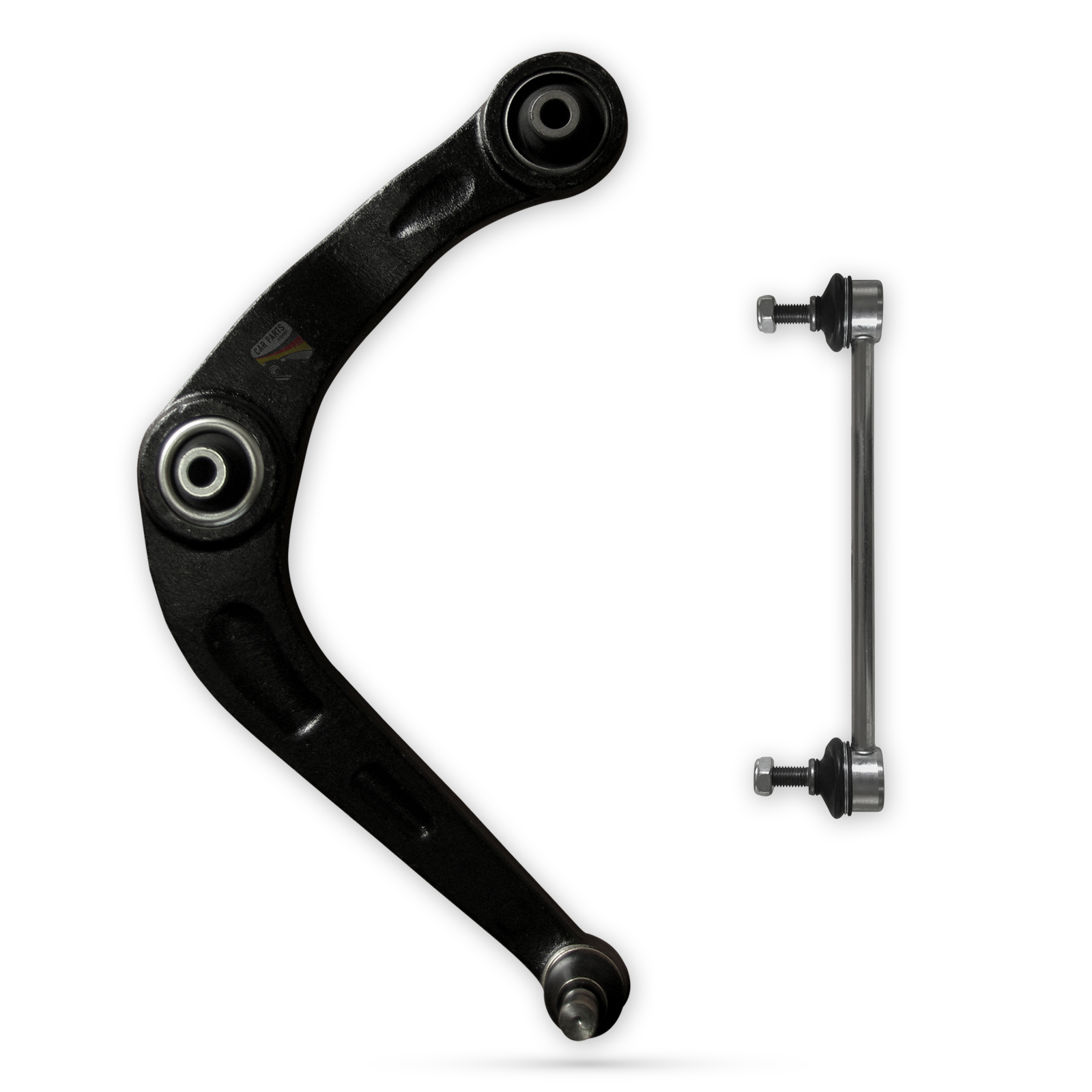 thumbnail interactive-video image 1 of Lower Front Right Wishbone Suspension Arm With Ball Joint For Peugeot 107 (2005-2015) - Advantage Auto Parts 1 of 5